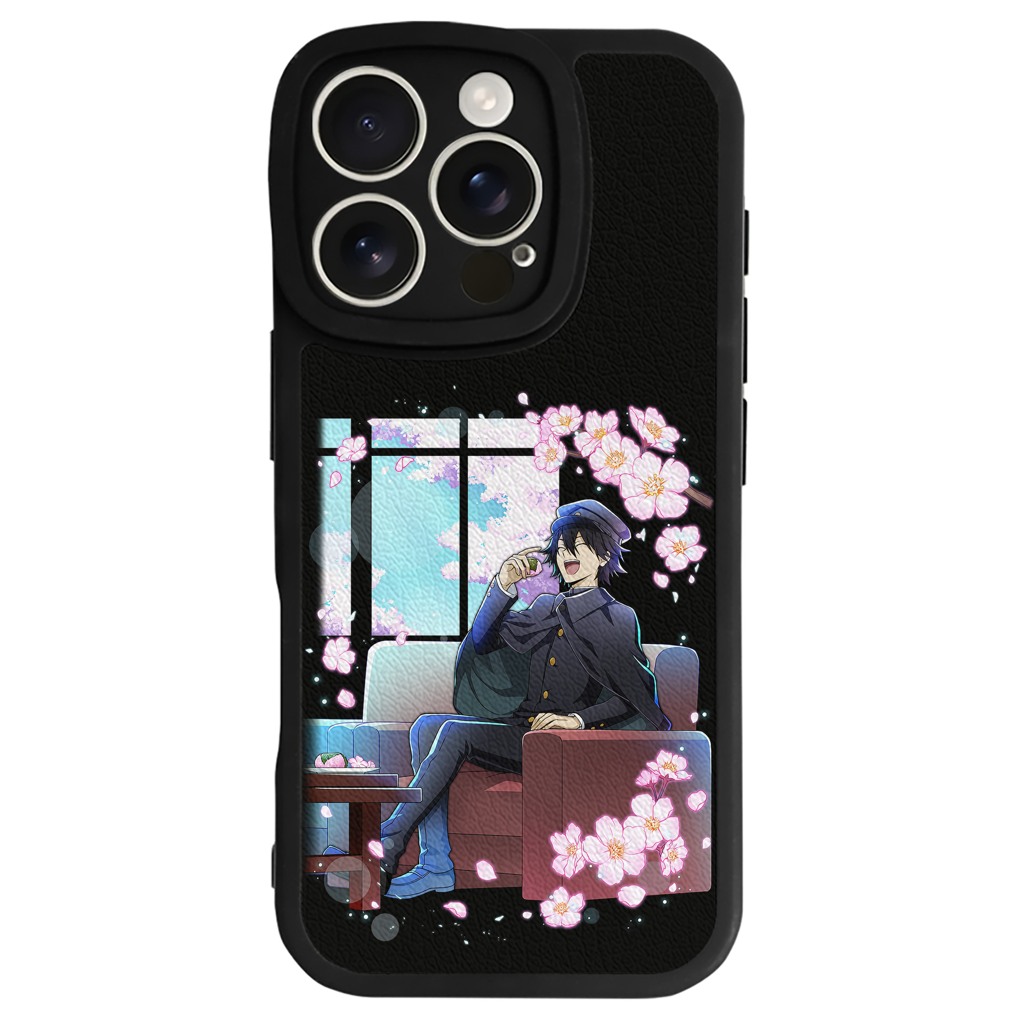 （画像用） 文豪ストレイドッグス Bungo Stray Dogs 【iPhone 16シリーズ対応】シリコンスマホケース（レザー調） 材質：シリコン